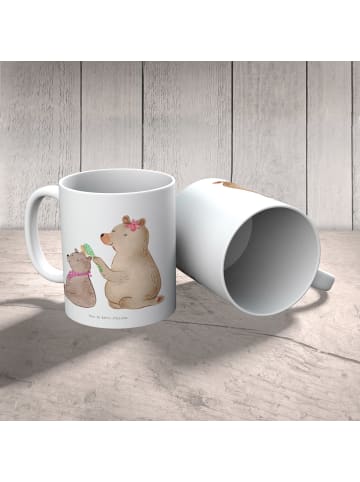 Mr. & Mrs. Panda Kindertasse Bär Kind ohne Spruch in Weiß
