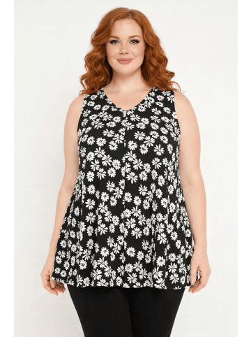 Shape Of You Blouse in Schwarz