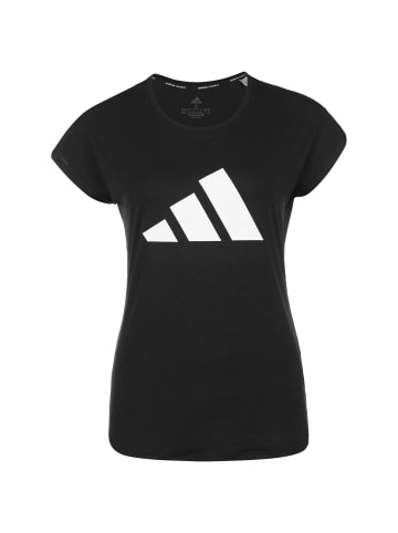 adidas Performance T-Shirt FreeLift 3-Streifen in schwarz / weiß