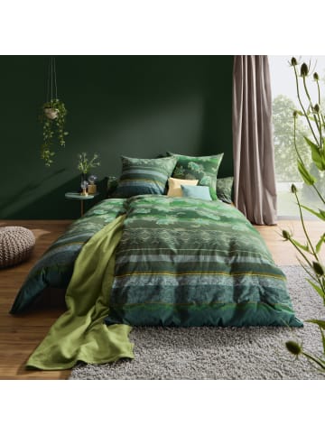 Erwin Müller Edel Flanell Kissenbezug in grün