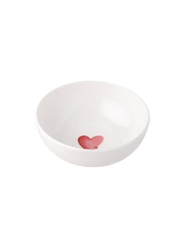 Villeroy & Boch Müslischale Sending Love With Love ø 16,9 cm in weiß-rot