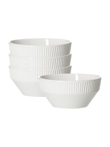 Ritzenhoff & Breker 4er Set Müslischalen Kelly in Weiß ø 15,5 cm in weiß