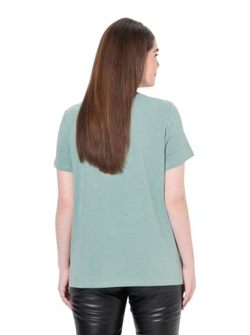 Ulla Popken Shirt in dunkles salbei
