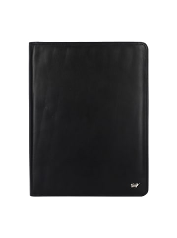Braun Büffel Golf 3.0 Bags Schreibmappe Leder 27 cm in schwarz