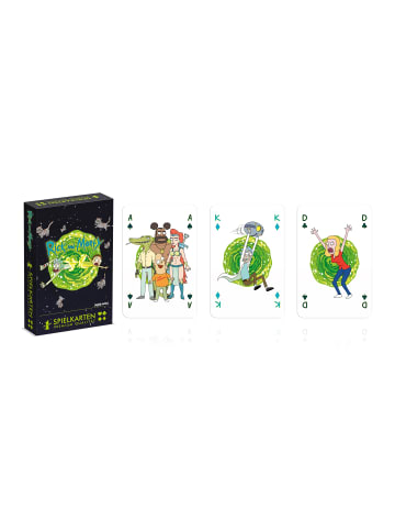 Winning Moves Number 1 Spielkarten Rick and Morty Kartenspiel Karten Spiel Fanartikel in bunt