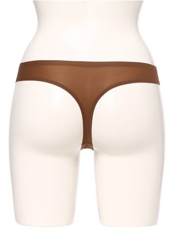 Chantelle Slip in schoko - 0023