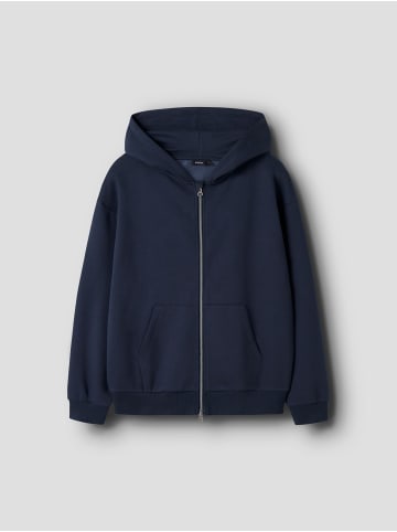 name it Hoodie mit Reißverschluss in Navy Blazer