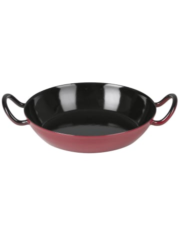 Riess Schlemmerpfanne Pfanne Emaille in Rot