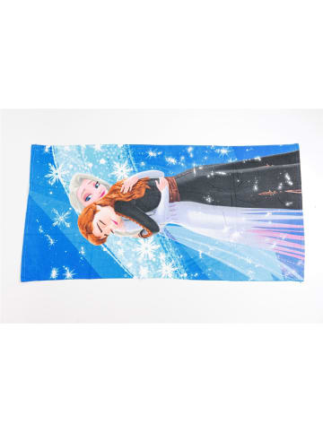 Disney Frozen Badehandtuch – Farbenfrohes & saugfähiges Strandtuch 70x140 cm in Blau
