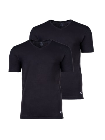 Camel Active T-Shirt 2er Pack in Schwarz