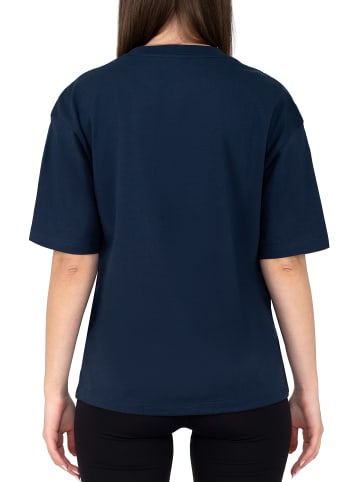 Reichstadt Reichstadt Regular Fit T-Shirt Damen Shoulder Drop 25RSW071 Dark Blue 4XL