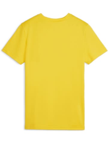 Puma T-Shirt "TeamGoal Jersey Wmn" in Gelb