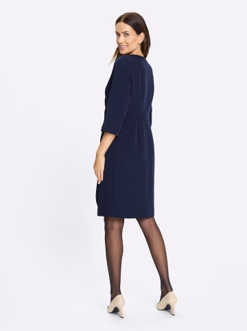 Heine Stretchkleid in marine