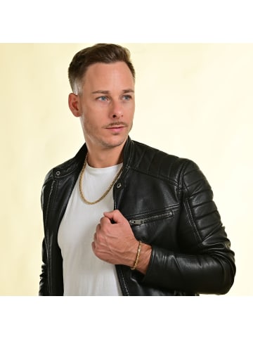 Adeliás Unisex Halskette – Königskette aus Edelstahl in gold