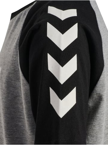 Hummel T-Shirt Hmljr Logo Mädchen in GREY MELANGE
