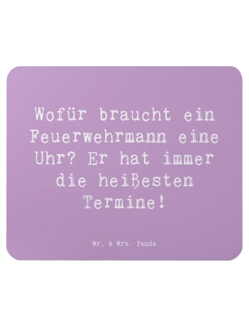 Mr. & Mrs. Panda Mauspad Spruch Feuerwehrmann Termine mit Spruch in Lavendeltraum