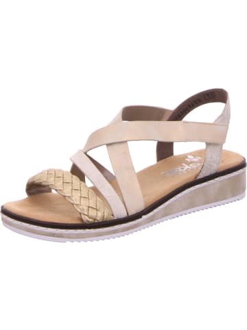 rieker Keilsandalette in gold