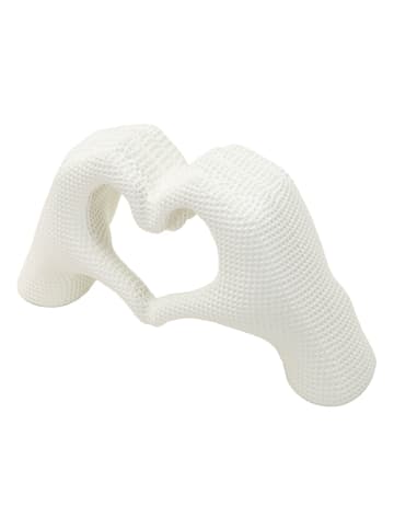 Mauro Ferretti Weiße Harzskulptur, 25 x 7,5 x 13,5 cm