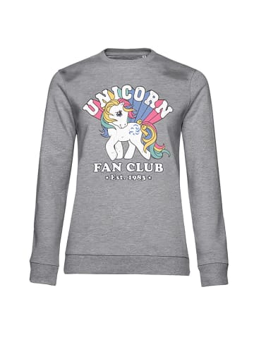My Little Pony Pullover "Unicorn Fan Club Girly Sweatshirt" in Grau