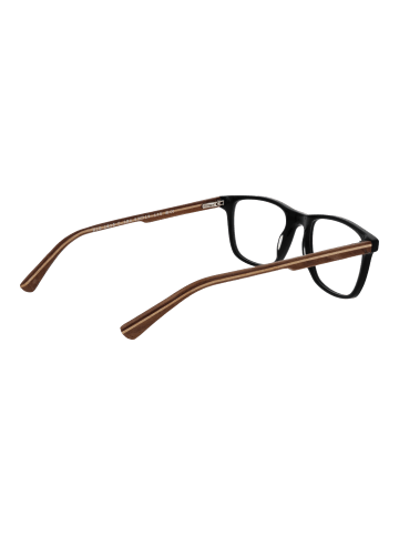 Botaniq Unisex Optische Fassungen Rechtwinklig Schwarz