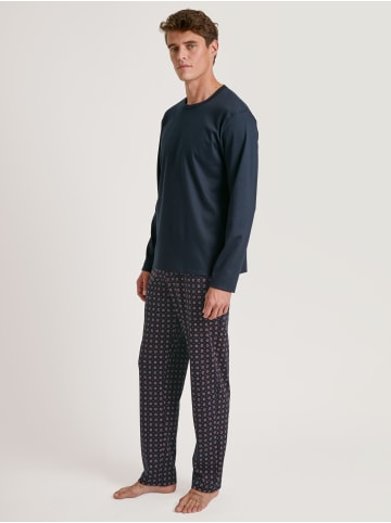 Calida Pyjama in dark sapphire