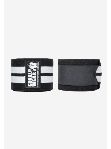 Gorilla Wear Knee Wraps - Schwarz/Weiß