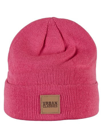 Urban Classics Beany in pink/heatherwhite