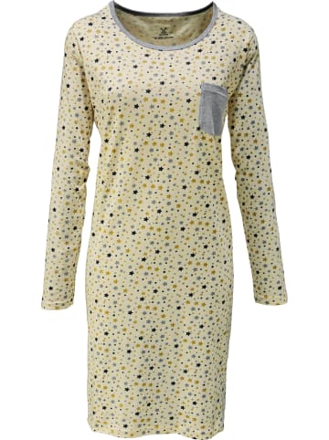 Erwin Müller Single-Jersey Nachthemd in creme