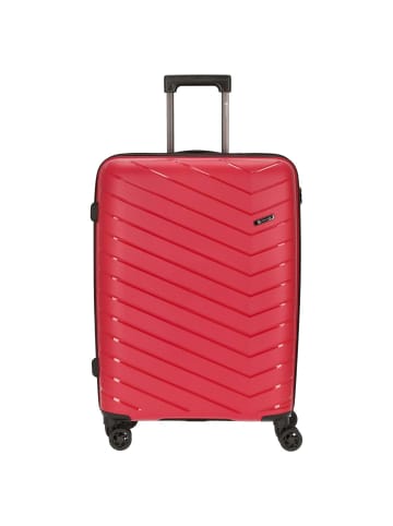 Check.In Orlando - 4-Rollen-Trolley 67 cm (gelb) in magenta