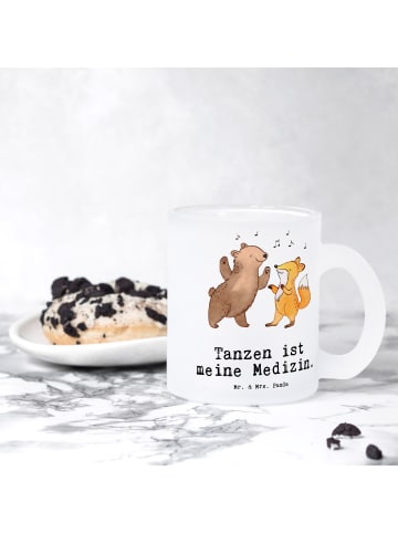 Mr. & Mrs. Panda Pott Hase Tanzen mit Spruch in Transparent