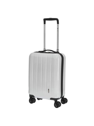 Check.In London 2.0 - 4-Rollen-Trolley 50 cm (orange) in weiss