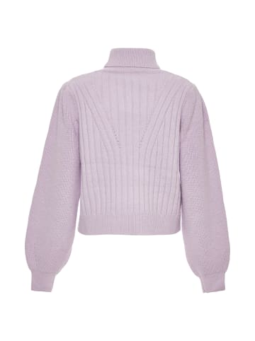 Blonda Rollkragenpullover in LAVENDEL