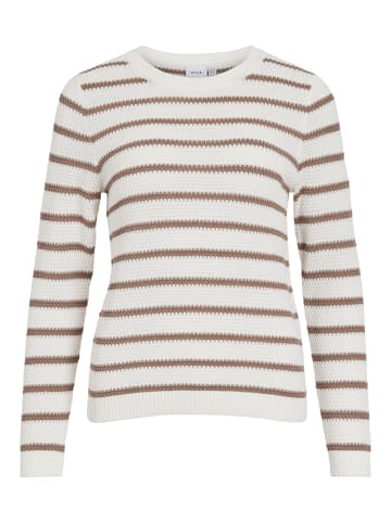 Vila Strickpullover in White Alyssum 6