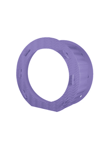 URSUS Runde Laternen 3D-Wellpappe, Flieder, 21cm, 10Stk. - ab 3 Jahren