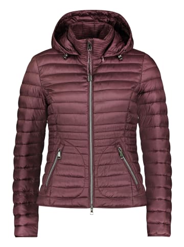 CARTOON Steppjacke mit abnehmbarer Kapuze in Dunkelrot