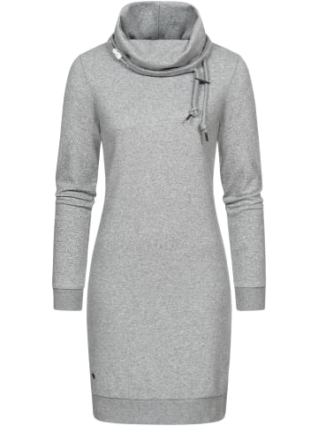 ragwear Sweatkleid Chloe Solid in Grey