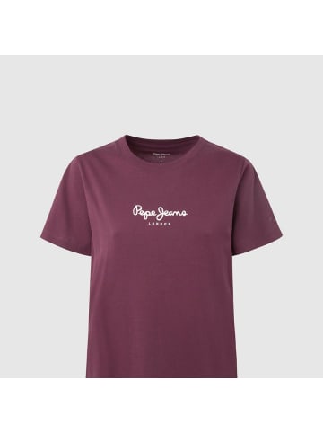 Pepe Jeans Tshirt in Granat