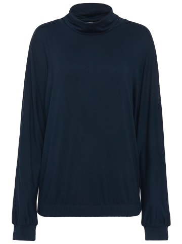 Gina Laura Longshirt in navy blau