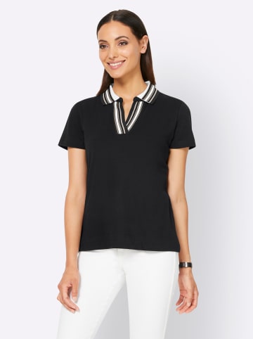 Heine Poloshirt in schwarz