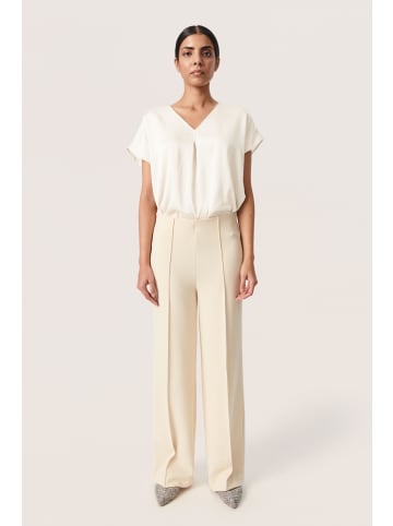 Soaked in Luxury Ärmellose Bluse SLIoana Gerade Passform in Whisper White