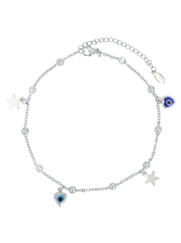 Adeliás Damen Anhänger aus Edelstahl mit Perle in silber