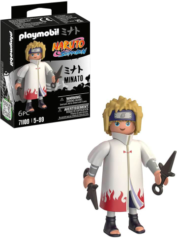 Playmobil Naruto 71109 Minato typischen weiß-roten Mantel Zwei Kunai Animefans