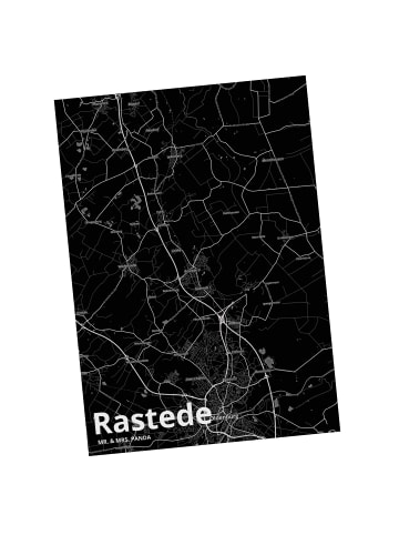 Mr. & Mrs. Panda Grußkarte Rastede mit Spruch in Keine Angabe