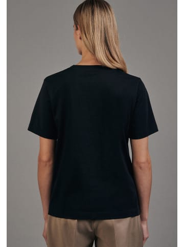 Seidensticker T-Shirt Regular in Schwarz
