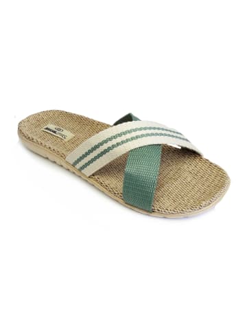 Brasileras Pantoletten "Tren Midi" in Grün