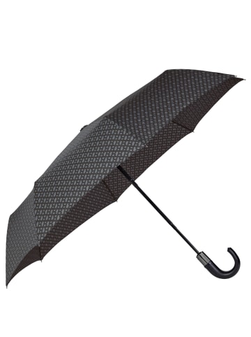 BOSS Monogramme - Regenschirm 103 cm in dark grey