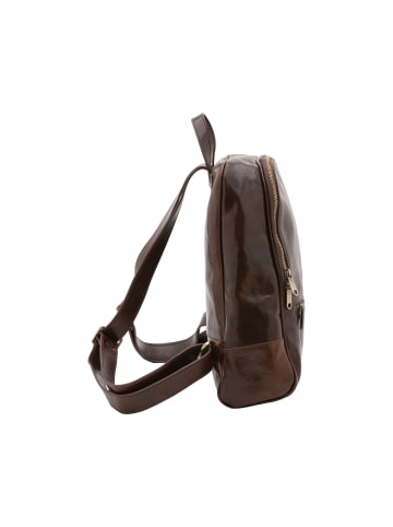 Viola Castellani Umhängetasche in DARK BROWN