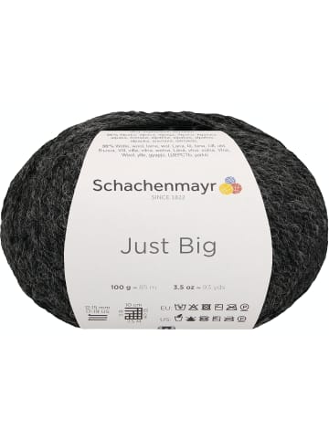 Schachenmayr since 1822 Handstrickgarne Just Big, 100g in Dunkelgrau Meliert