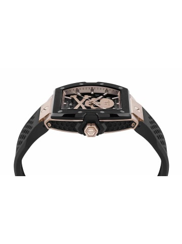 Philipp Plein Analoguhr für Herren in Schwarz