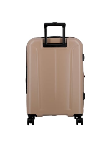 Jump Glossy 4 Rollen Trolley 67 cm mit Dehnfalte in pêche